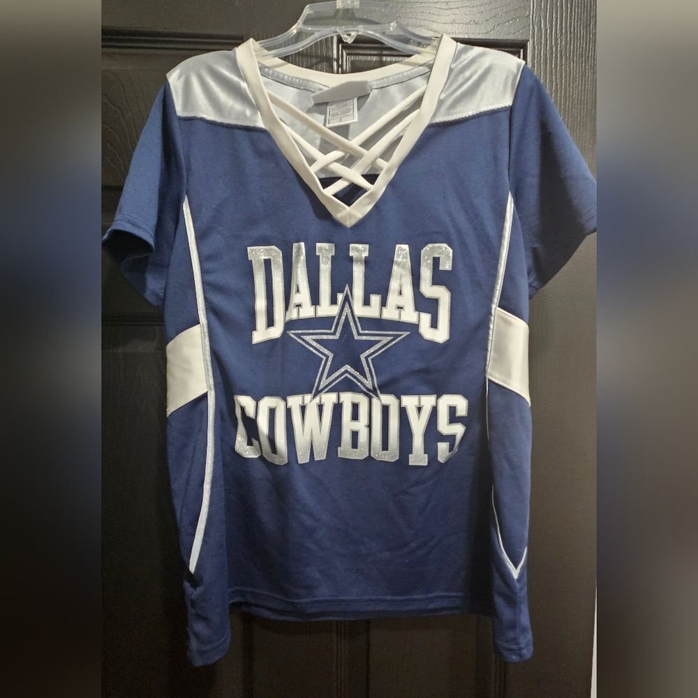 NFL Kids Dallas Cowboys Blue and White Jersey